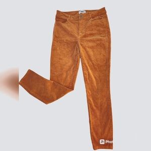 Paige Ankle Skinny Corduroy Pants Size 28